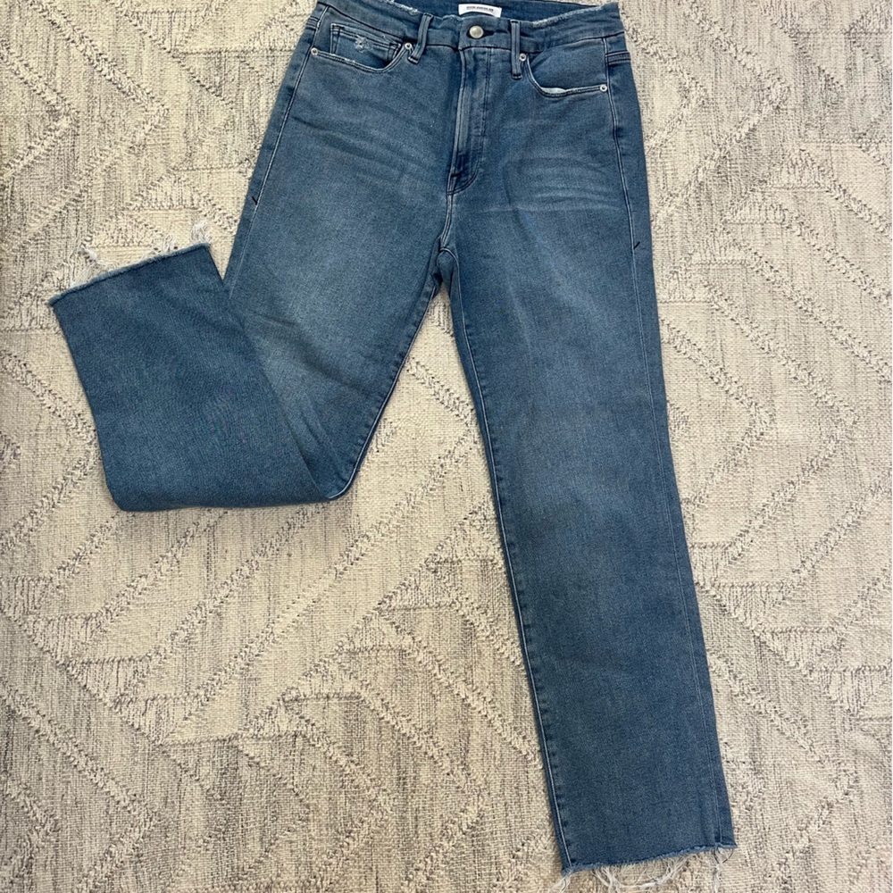Good American Good Legs Straight jeans